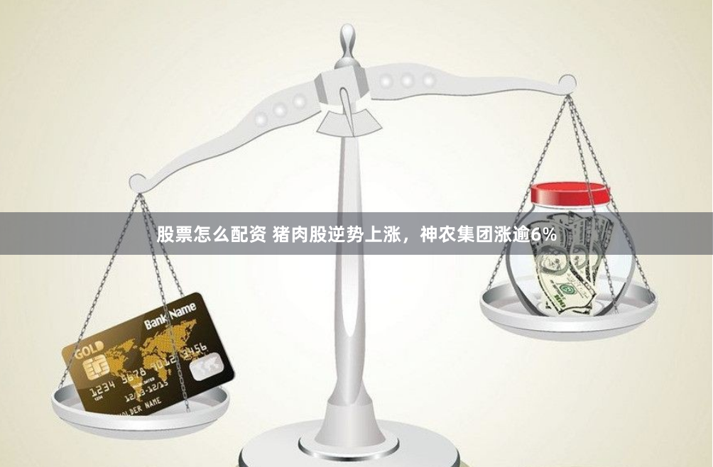 股票怎么配资 猪肉股逆势上涨，神农集团涨逾6%